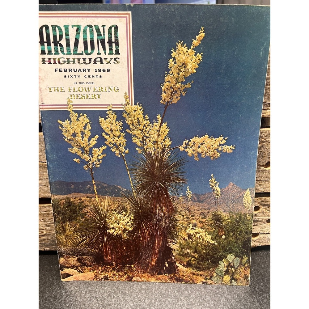 Arizona Highways February 1969 The Flowering Desert‎